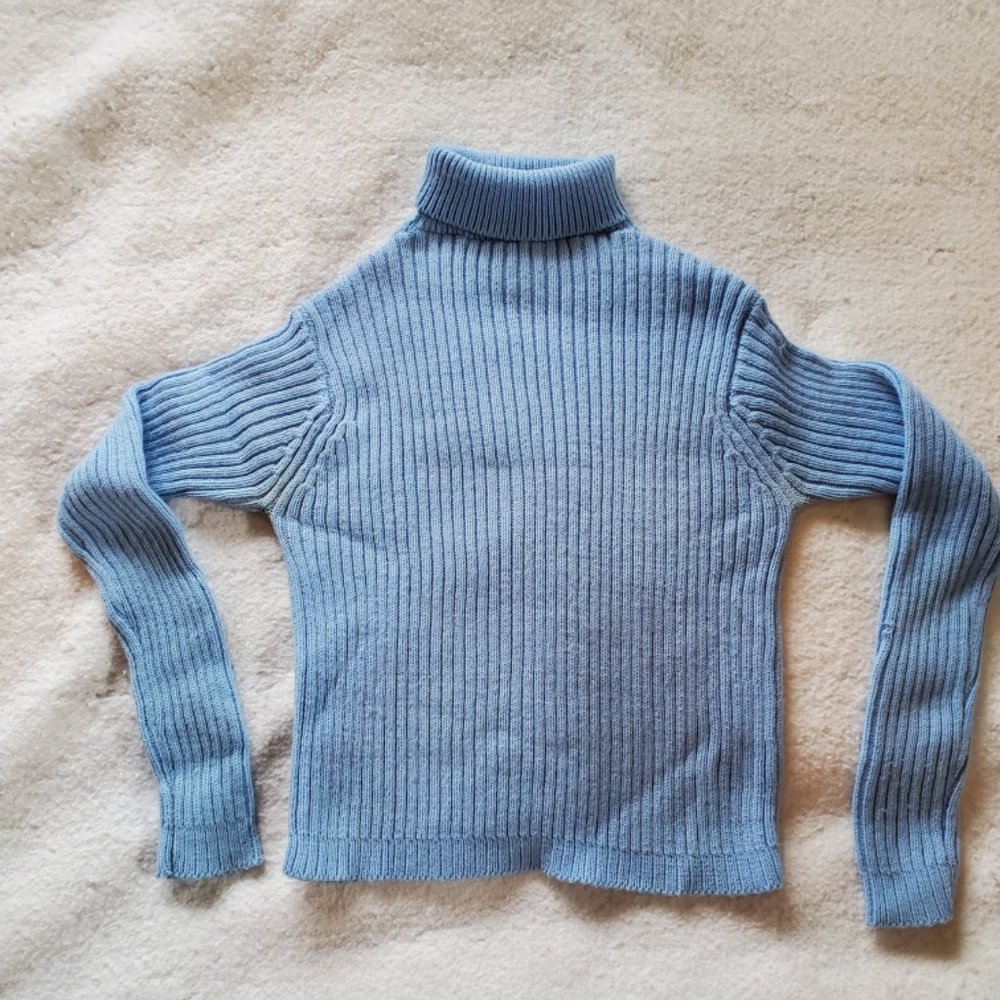 Vintage 1970's Carol Evans Turtleneck, Sz 12